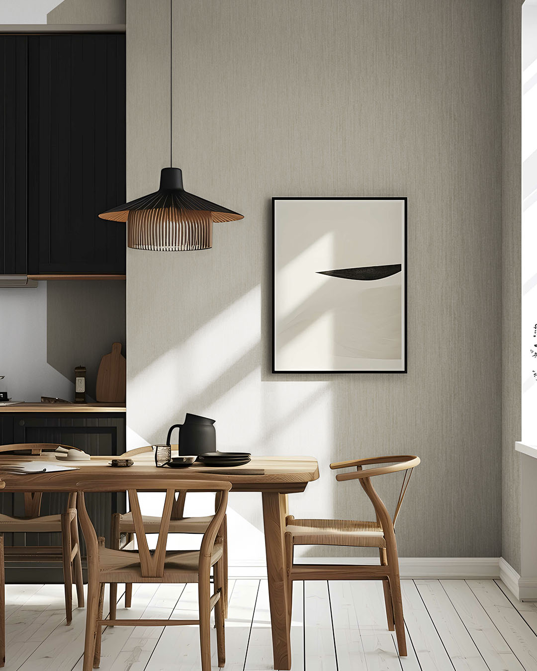 17202 - Jord Wallpaper - Brown - Midbec