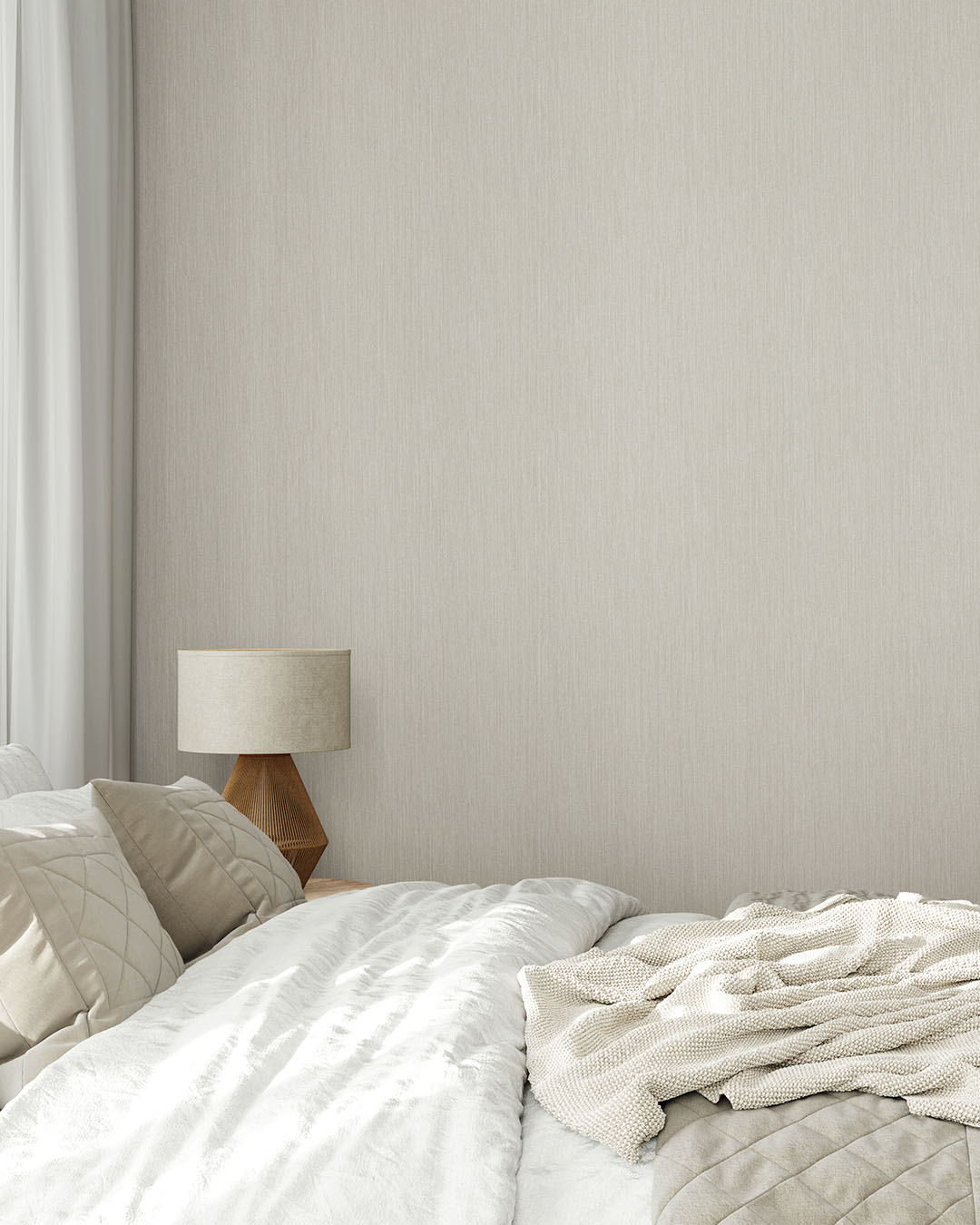 17206 - Manljus Wallpaper - Beige - Midbec