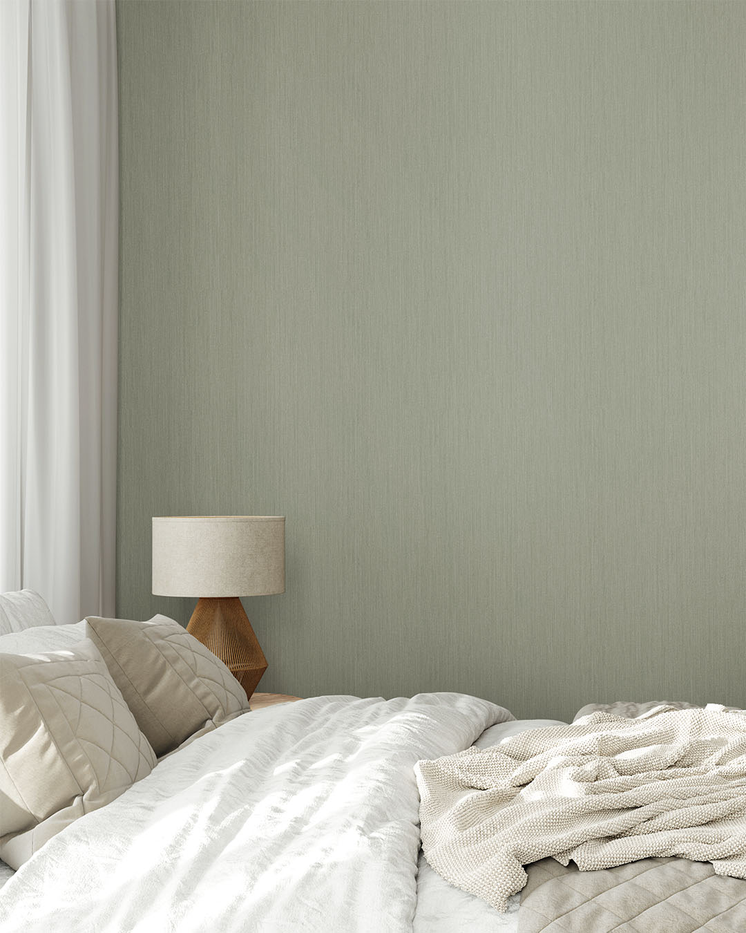 17221 - Vass Wallpaper - Green/Brown - Midbec