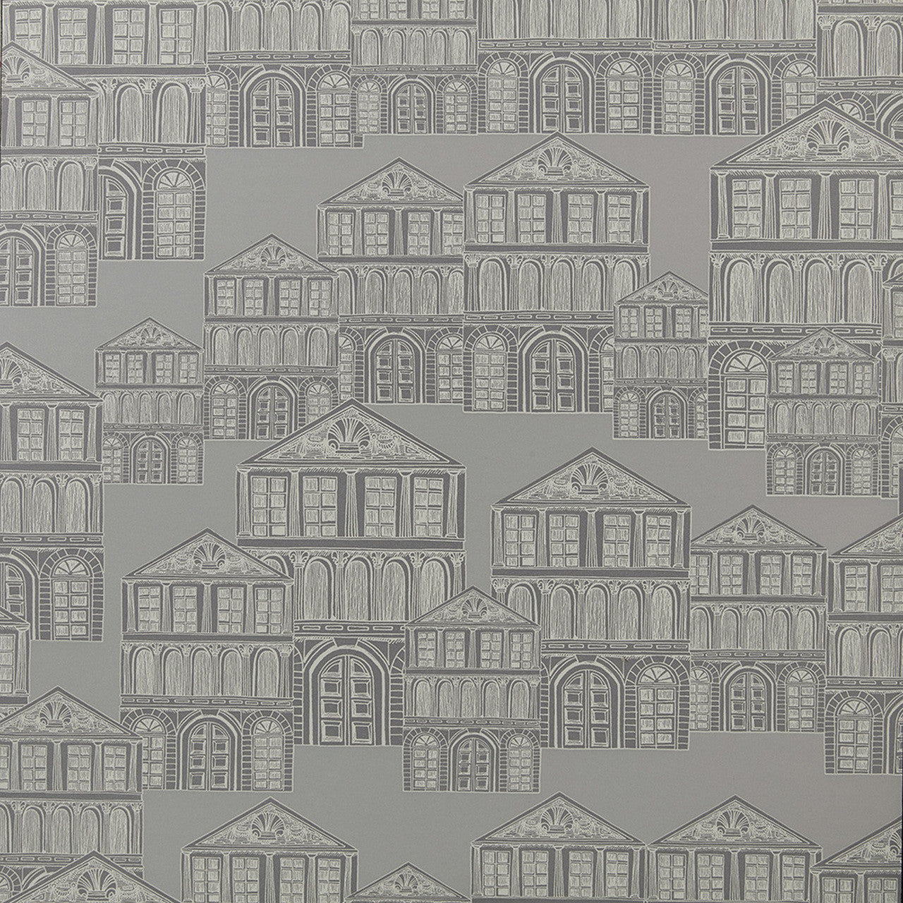 1907-137-04 - Maison Wallpaper - Soft Grey - 1838 wallcoverings