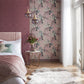 1907-140-02 - Metro Wallpaper - Cassis - 1838 wallcoverings