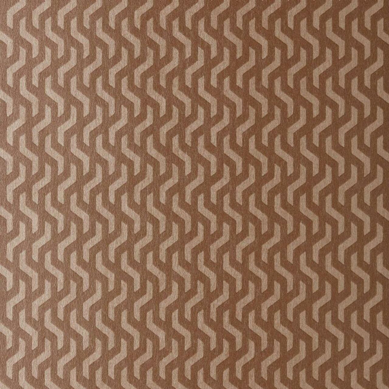 2008-147-02 - Rattan Wallpaper - Burnt Orange - 1838 wallcoverings