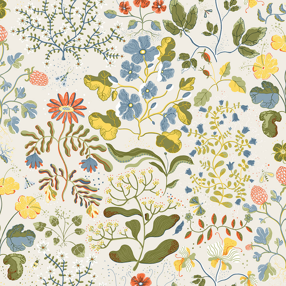 22001 - Groh Wallpaper - Light Beige - Midbec