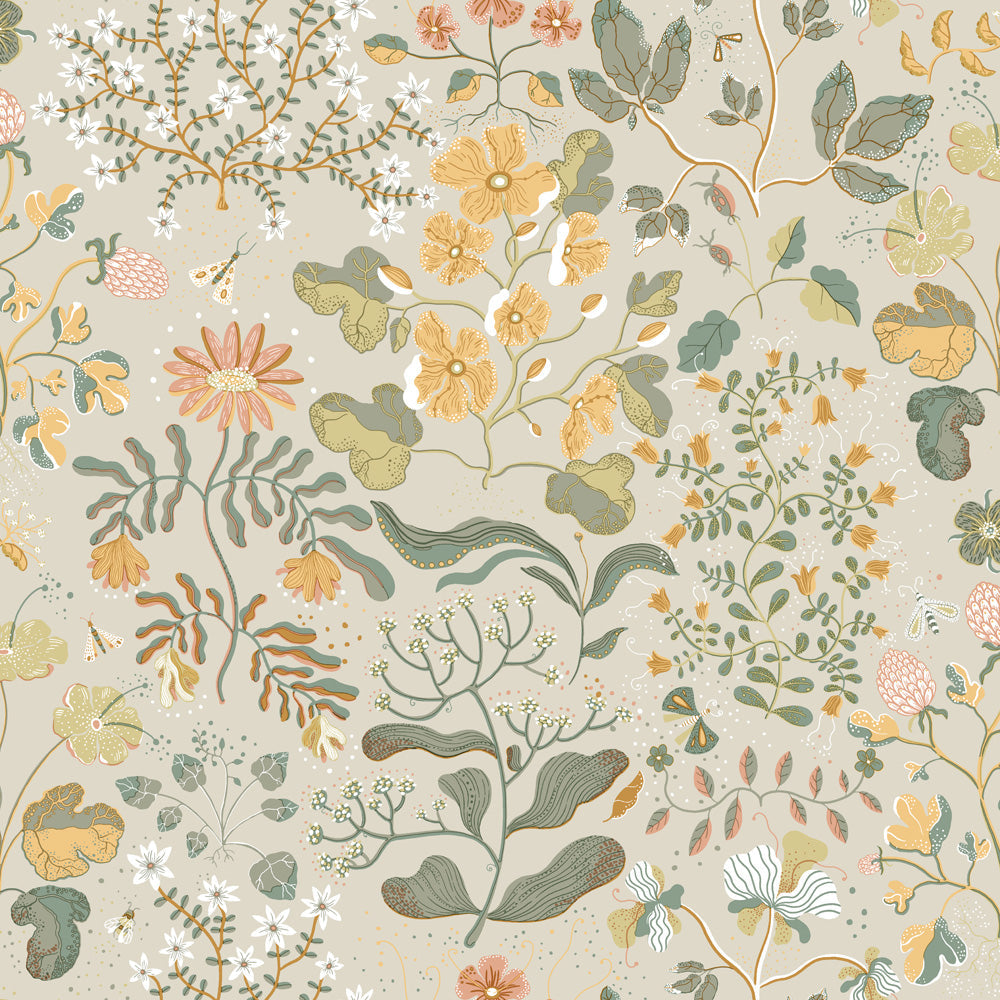 22003 - Groh Wallpaper - Neutral Beige - Midbec