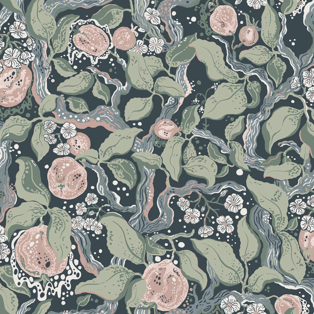 22028 - Kart Wallpaper - Dark Blue - Midbec