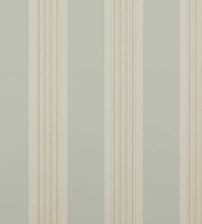 Tealby Stripe Wallpaper - Teal - Colefax & Fowler 