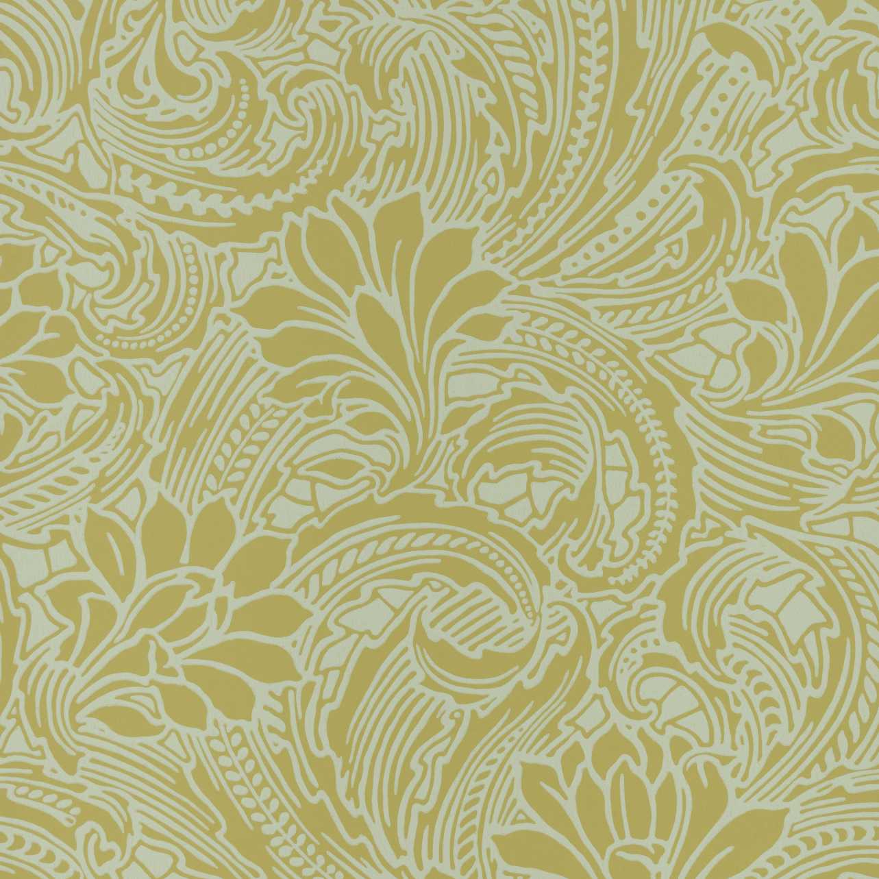 2311-173-02 - Eden Wallpaper - Mellow Yellow - 1838 wallcoverings