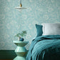 2311-173-03 - Eden Wallpaper - Soft Teal - 1838 wallcoverings