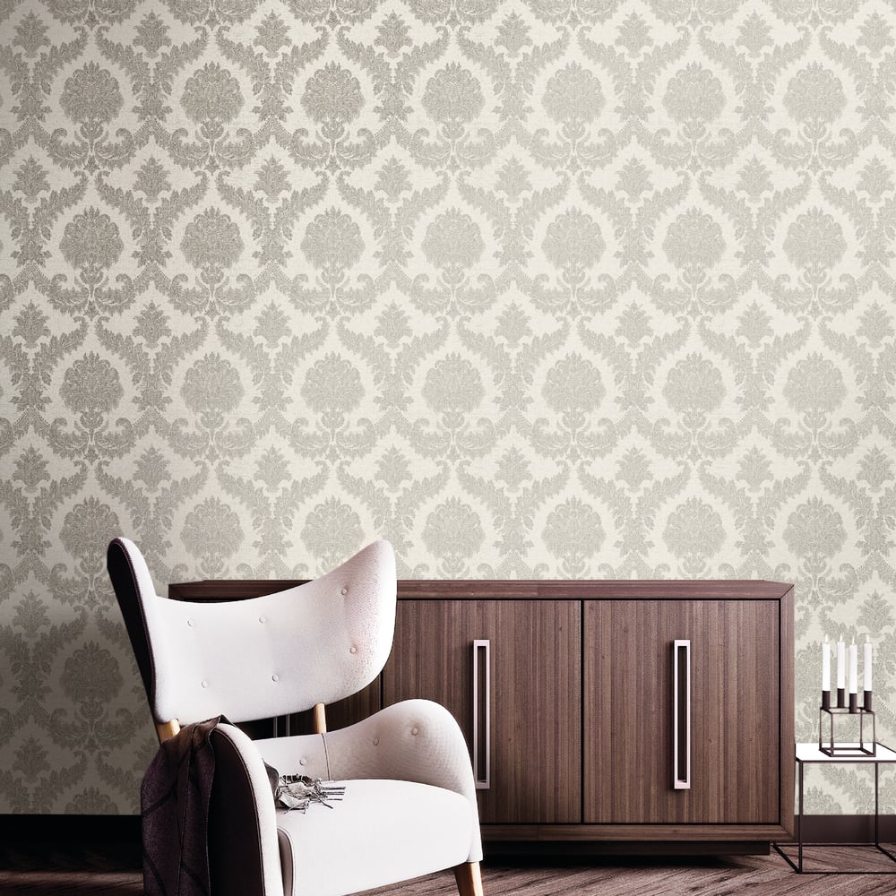 Classic Italian Traditional Damask Wallpaper