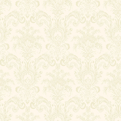 Classic Italian Scrolling Damask Wallpaper