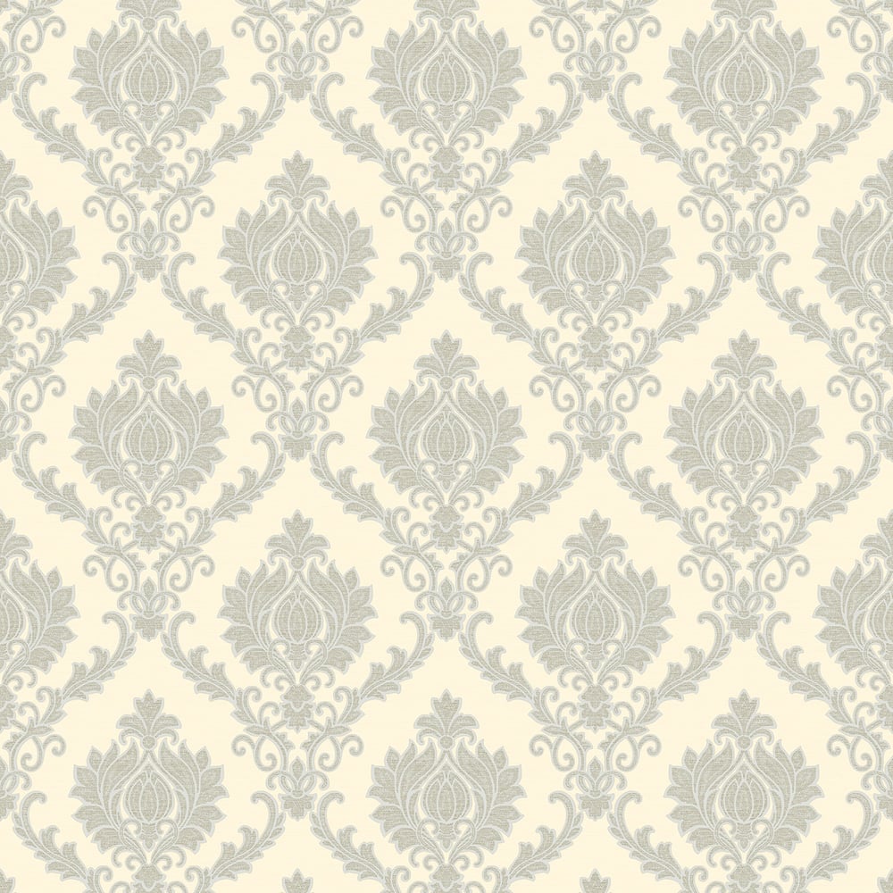 Classic Italian Delicate Damask Wallpaper