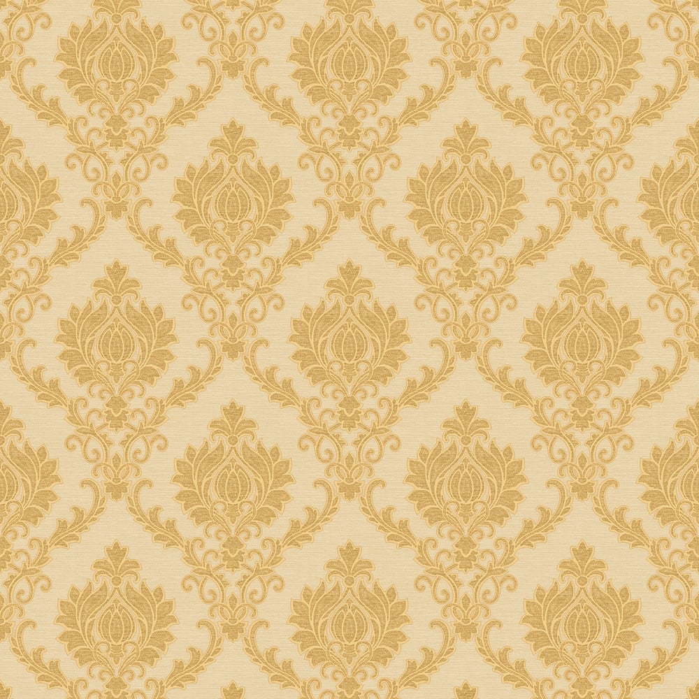 Classic Italian Delicate Damask Wallpaper