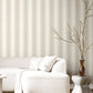 Classic Italian Elegant Stripe Wallpaper