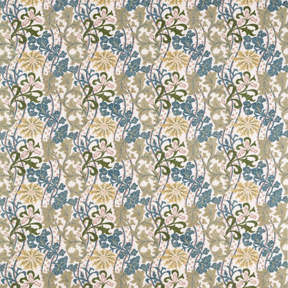 Cornflower Embroidery Fabric