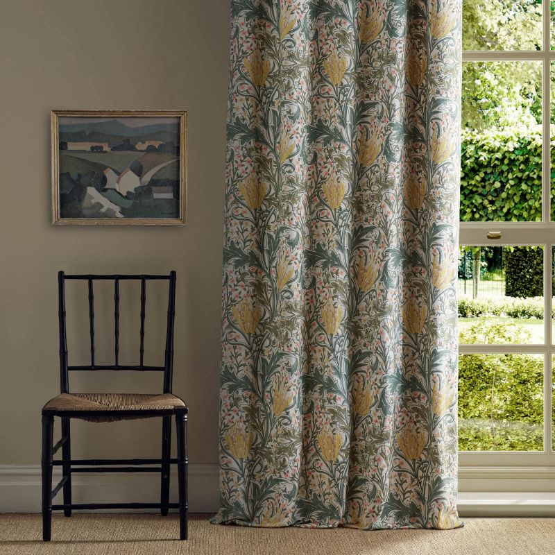 Lent Lily Embroidery Fabric