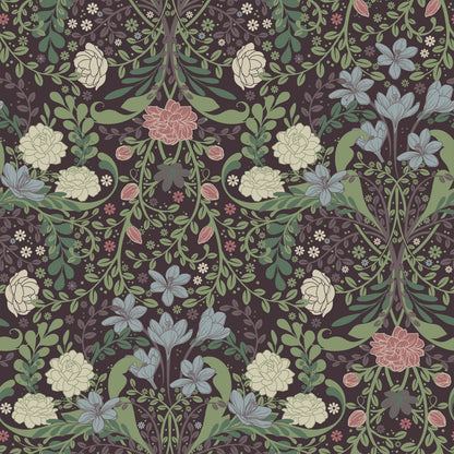 24103 - Froso Wallpaper - Plum - Midbec