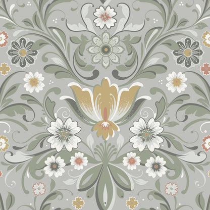 24113 - ostanskar Wallpaper - Gray - Midbec