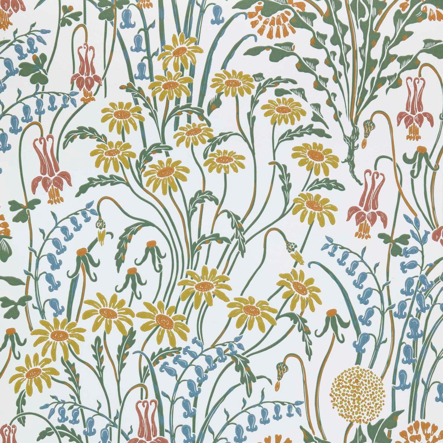 2412-178-04 - Flower Meadow Wallpaper - Spring - 1838 wallcoverings
