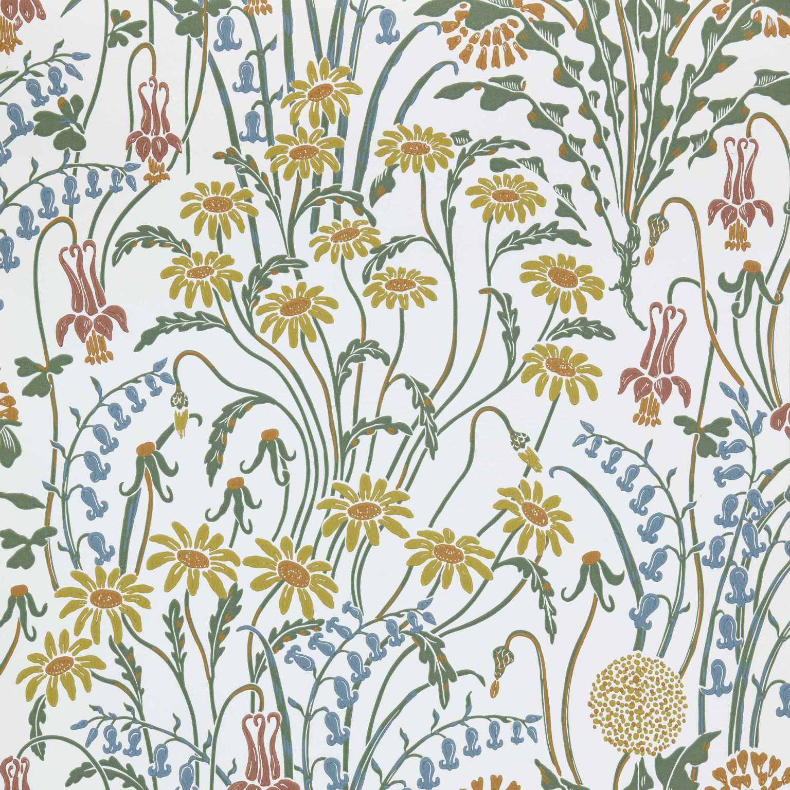 2412-178-04 - Flower Meadow Wallpaper - Spring - 1838 wallcoverings