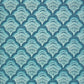 2412-179-03 - Calico Shell Wallpaper - Aqua - 1838 wallcoverings