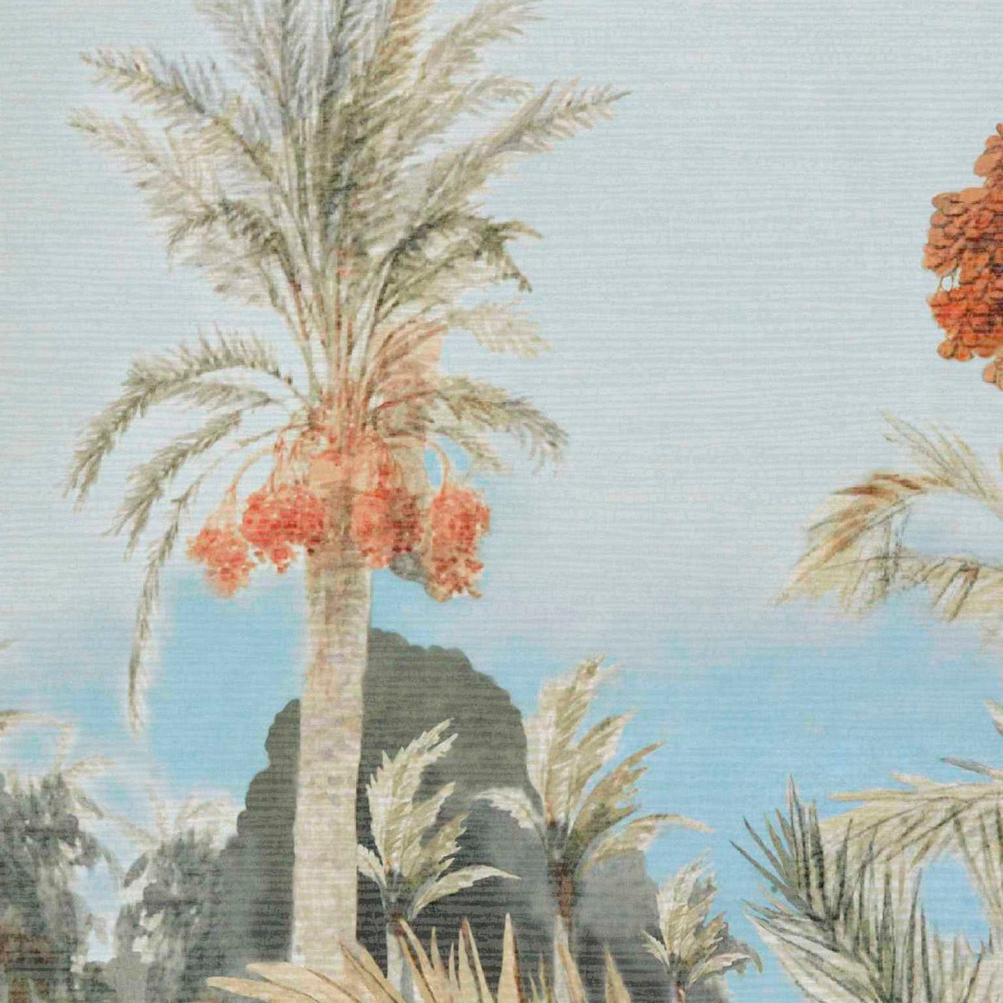 2412-182-01 - Date Palm Wall Mural - Sand - 1838 wallcoverings