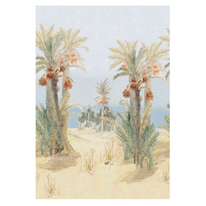 2412-182-01 - Date Palm Wall Mural - Sand - 1838 wallcoverings