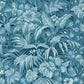 2513-184-02 - Palmette Wallpaper - Blue Hue - 1838 wallcoverings