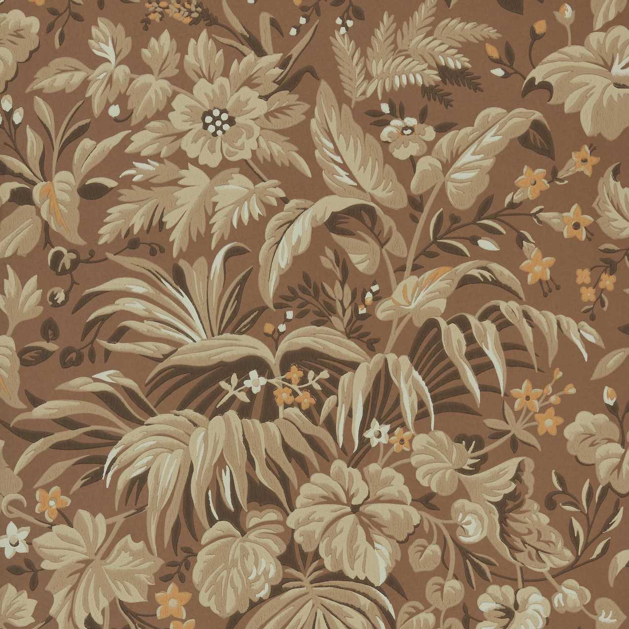 2513-184-03 - Palmette Wallpaper - Clay - 1838 wallcoverings