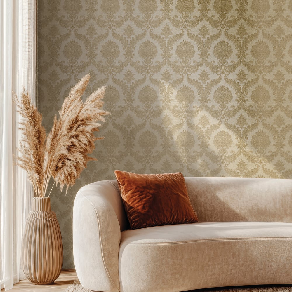 Classic Italian Traditional Damask Wallpaper