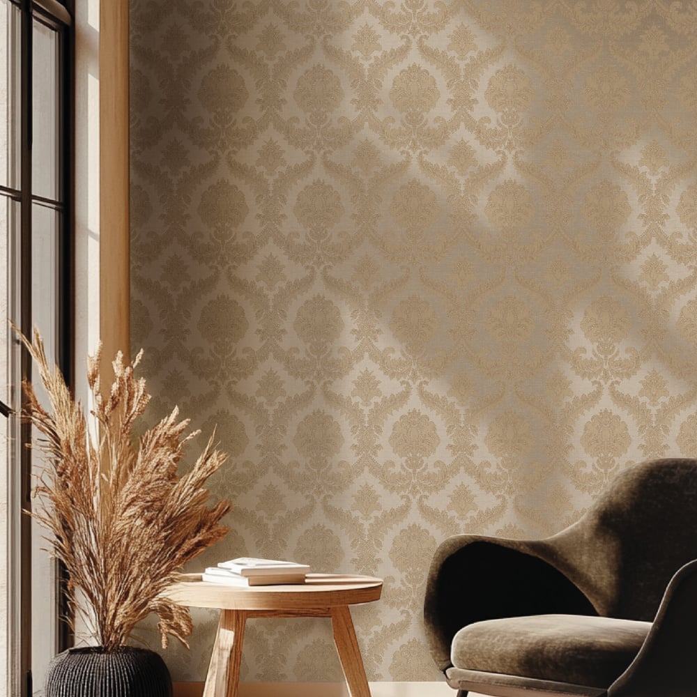 Classic Italian Traditional Damask Wallpaper