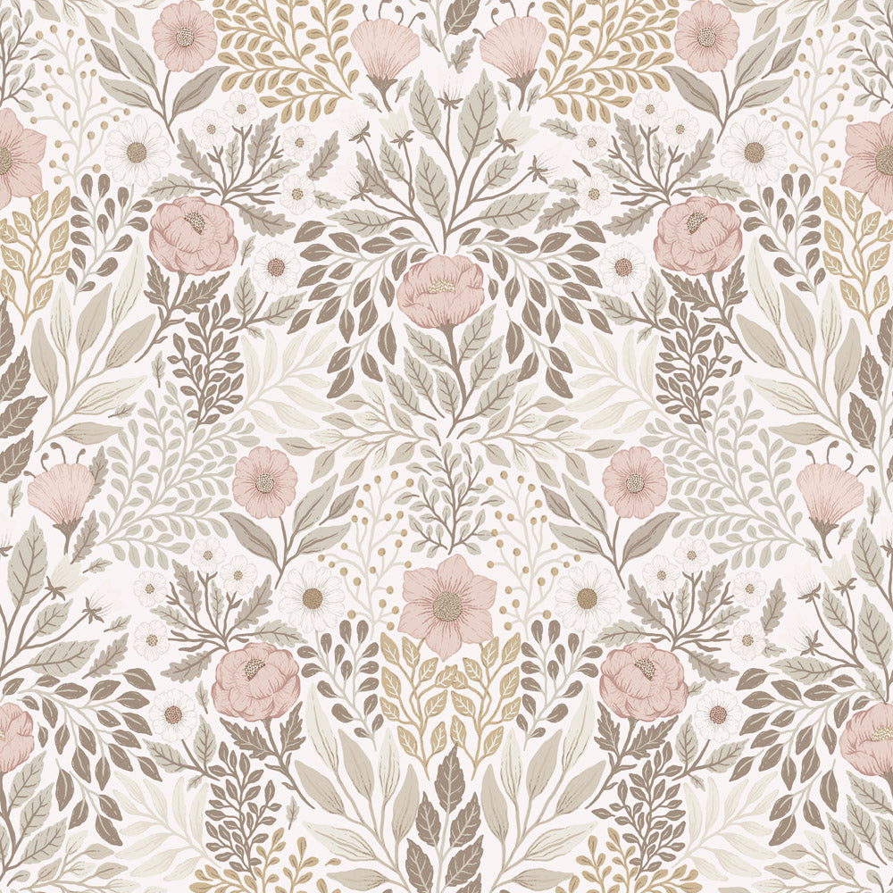 26002 - Ang Wallpaper - Pink - Midbec