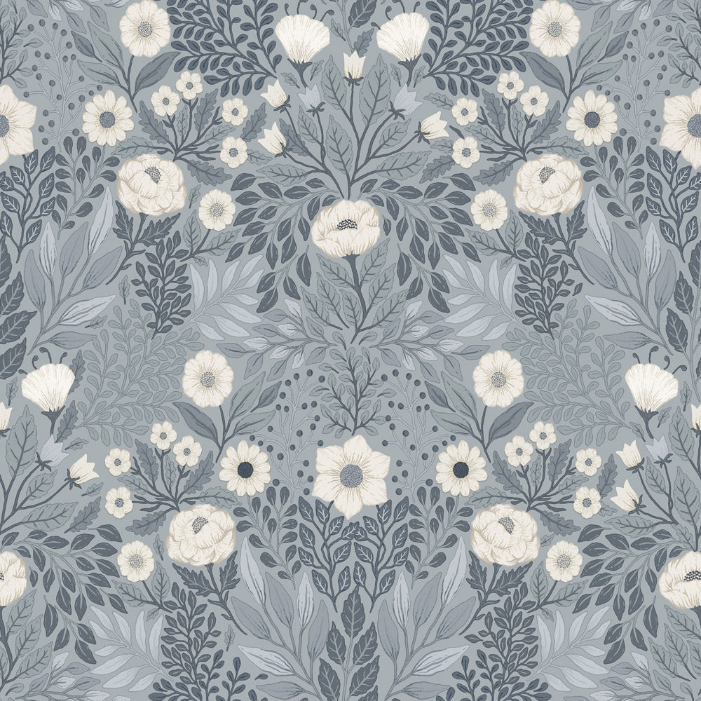 26003 - Ang Wallpaper - Blue  - Midbec