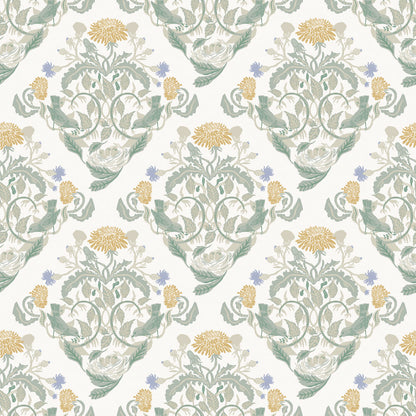 26011 - Frodas Wallpaper - Yellow - Midbec