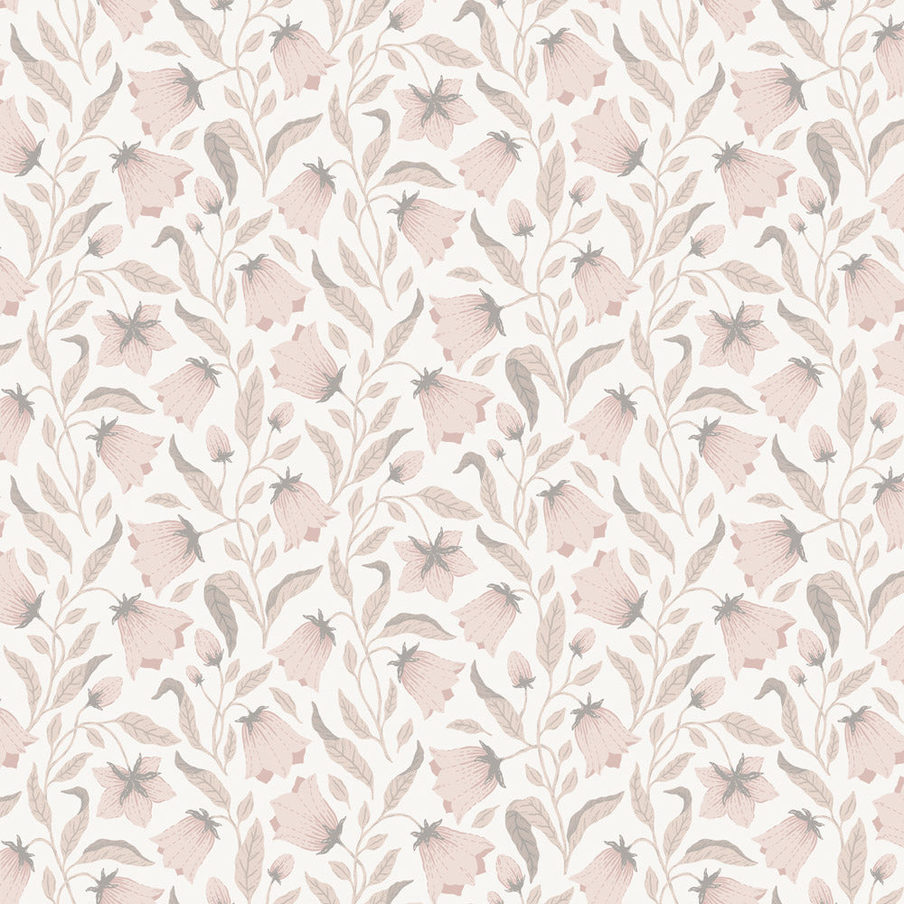 26013 - Blaklocka Wallpaper - Pink - Midbec