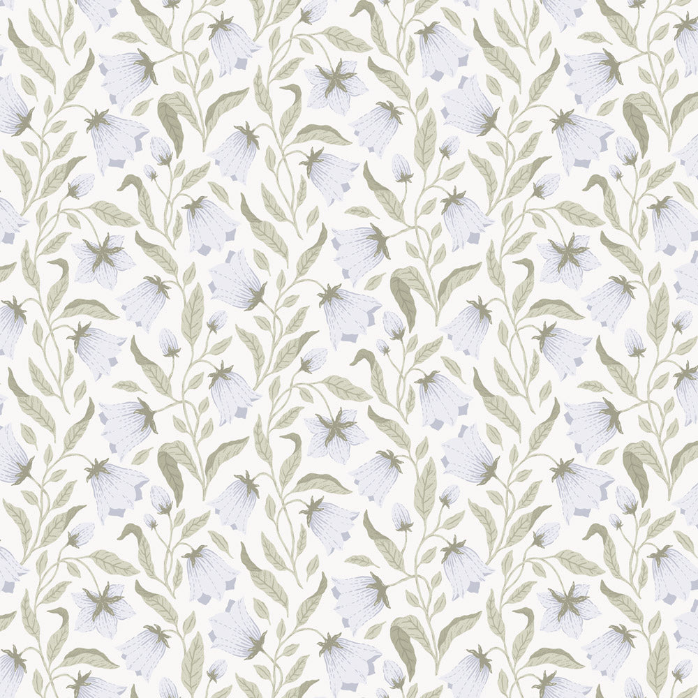 26014 - Blaklocka Wallpaper - Blue - Midbec