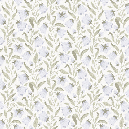 26014 - Blaklocka Wallpaper - Blue - Midbec