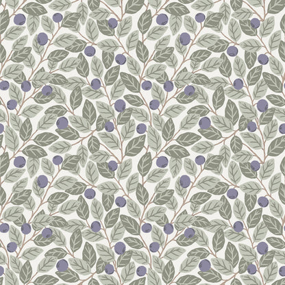 26027 - Blabar Wallpaper - Blue / White - Midbec