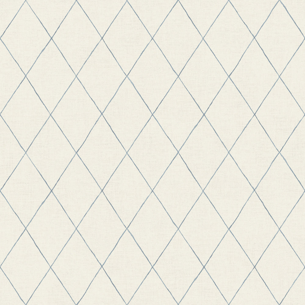 27002 - Ruben Wallpaper - Blue - Midbec