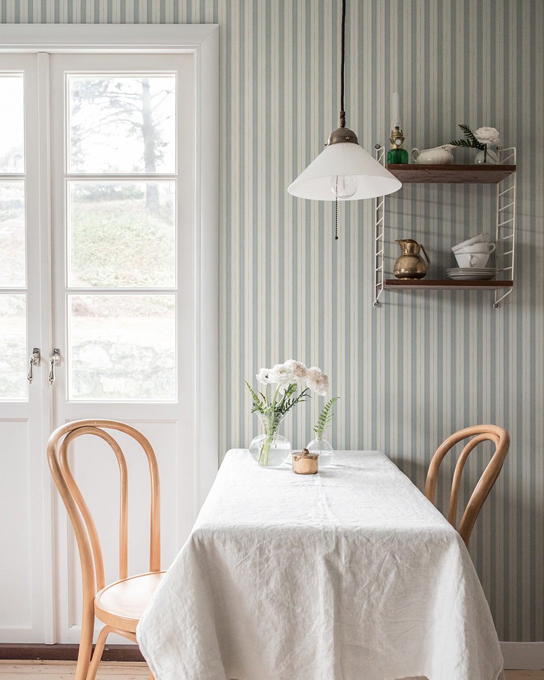 27006 - Sture Wallpaper - Blue - Midbec