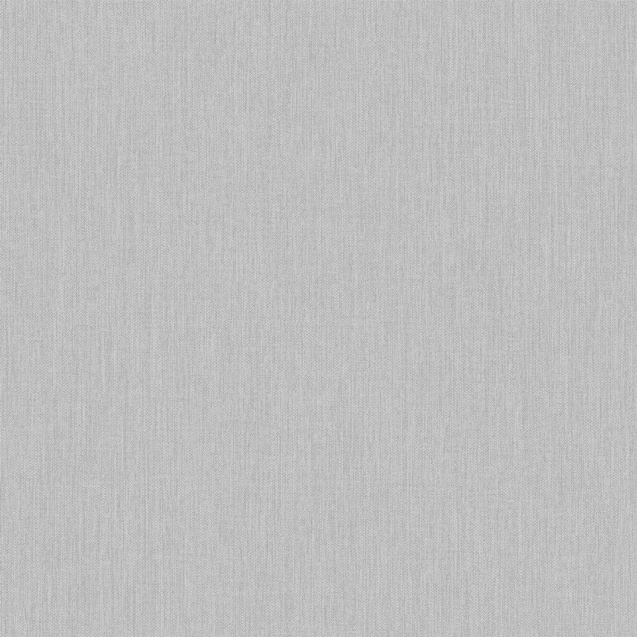 275185 - Highgrove Plain Wallpaper - Silver - Rasch