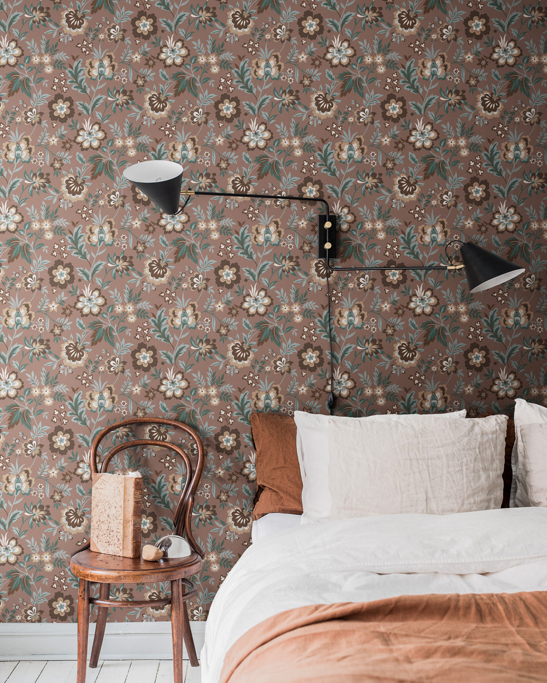 28003 - Mirabelle Wallpaper - Taupe - Midbec