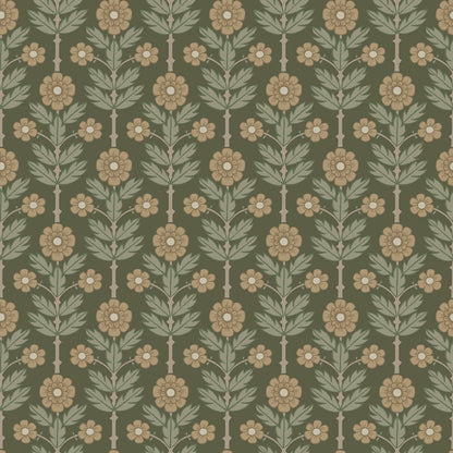 28009 - Othilia Wallpaper - Green - Midbec