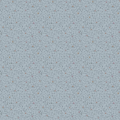 28011 - Clover Wallpaper - Blue - Midbec