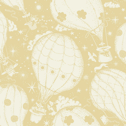 29002 - Ballongerna Wallpaper - Yellow - Midbec