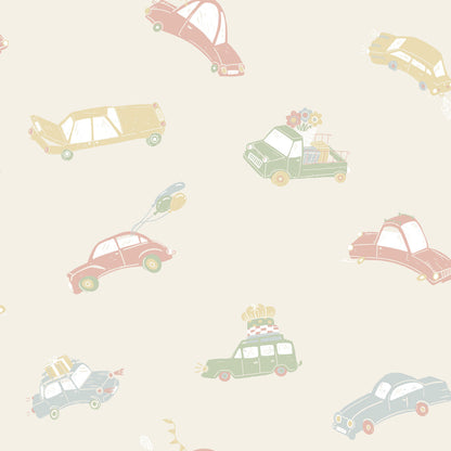 29011 - Bilarna Wallpaper - Pink - Midbec