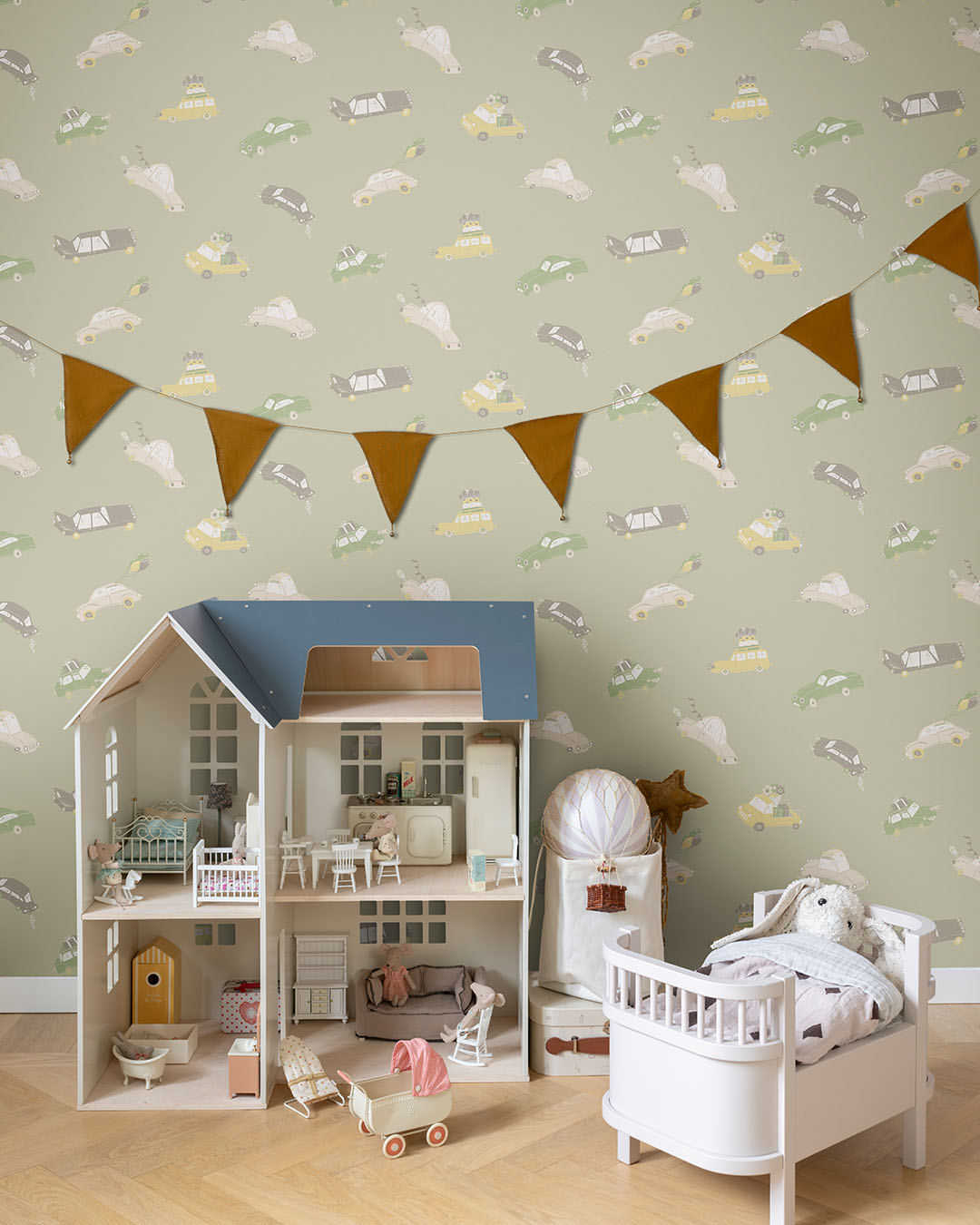 29012 - Bilarna Wallpaper - Green - Midbec