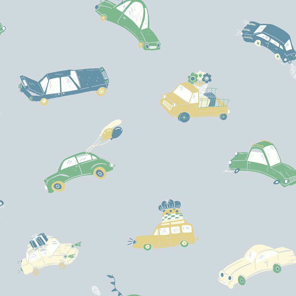 29013 - Bilarna Wallpaper - Light Blue - Midbec