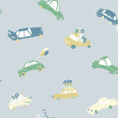 29013 - Bilarna Wallpaper - Light Blue - Midbec