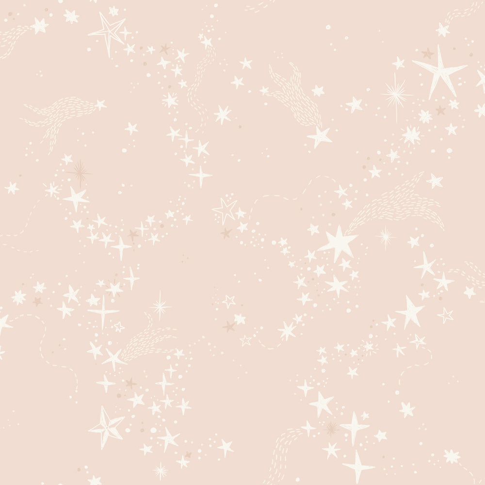 29020 - Stjarnorna Wallpaper - Light Pink - Midbec