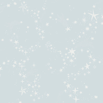 29023 - Stjarnorna Wallpaper - Light Blue - Midbec